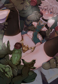 Goblins (King’s Raid) BL Yaoi Threesome Uncensored Manhwa (28)