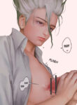 TsukaSen Dr. Stone dj BL Yaoi Uncensored Manhwa (16)